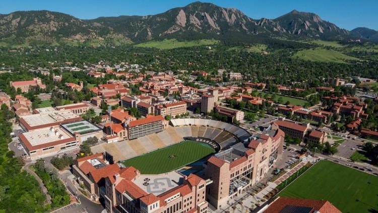 CU Boulder campus