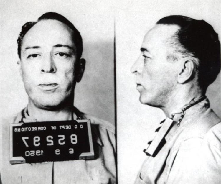 Dalton Trumbo prison mugshot