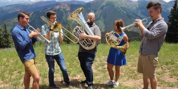 Chamber musicians at the Aspen Music Festival