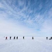 CU Boulder researchers walking across the arctic to study climate