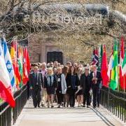 The opening procession of the 69th Conference on World Affairs in 2017.