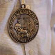 University of Colorado Boulder tenure medal