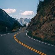 Road leading into the mountains