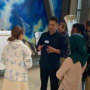 Attendees network at the second annual Sandia Day at CU Boulder